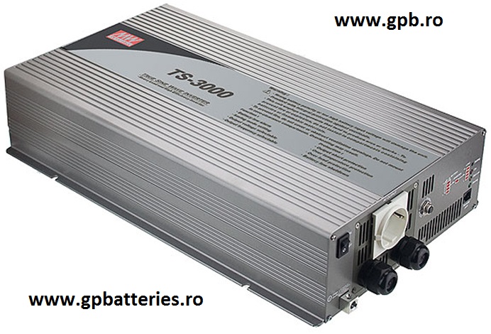 Convertor de la 24V la 220V Mean Well TS-3000-224B